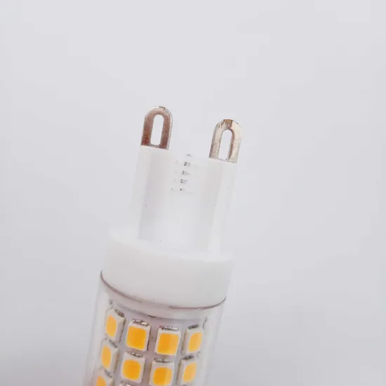 New High Quality PC+Ceramics Dimmable 9W AC 120V or 230V No Flicker G9 LED Small Bulb 