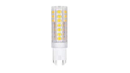 China Factory LED COB R7s 7W Bulb Lamp Clear Glass Housing with High Lumen 220