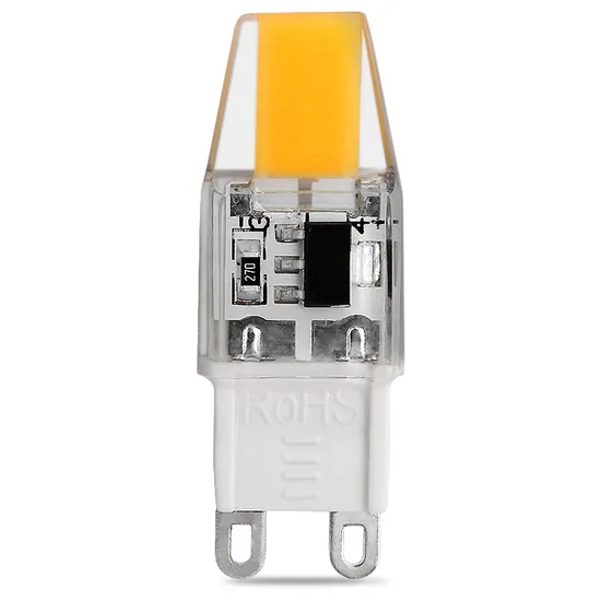 Shenpu LED G9 Lamp Accessories G9 LED Light AC 230V G9 LED Bulb Dimmable 2.5W G9 2700K Soft Warm White No