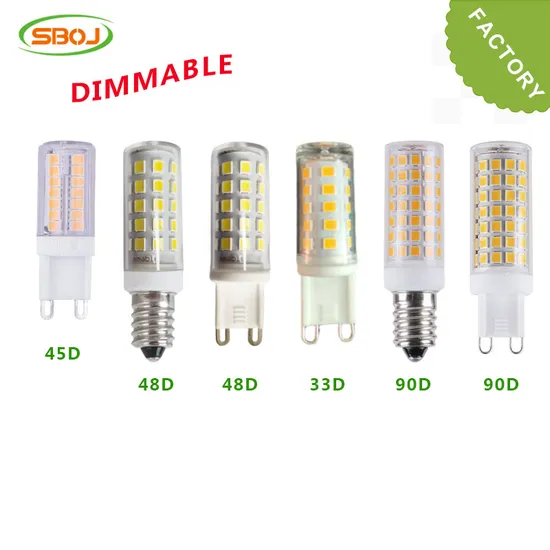 5W G4 G9 E14 LED Corn Bulbs for Home Dé Cor 5W/9W Dimmable 